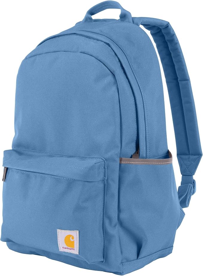 Carhartt Classic 21L Backpack Workwear Blue | Classic Laptop, Water-Resistant Pack with 15 Laptop Sleeve and Organizational Compartments by Carhartt