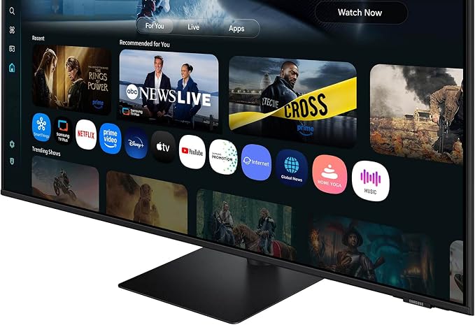 Samsung 43” Smart Monitor M7 (M70F) 4K UHD Display, Samsung Vision AI, Smart TV Apps, Gaming Hub, USB-C, HDMI and USB-A, Black, LS43FM702UNXZA, 2025 - Image 18