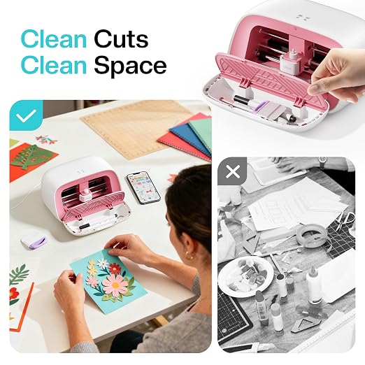 Likcut Vinyl Cutter Machine, AI Image Generation Cutting Machine Glee S501 for DIY Joy, Portable Smart Cutting Tool for Crafter, Sticker Decal Maker for Custom Stickers, Crafts for Adults - Image 4