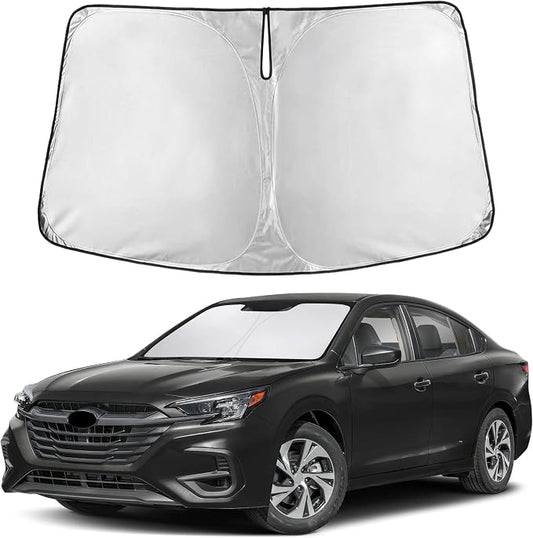 EcoNour Windshield Sunshade Compatible for Subaru Legacy 2020-2023 2024 2025, Sun Visor for Front Windshield & Window Sun Shade Cover, UV Heat Blocker & Protector, Car Accessories by EcoNour