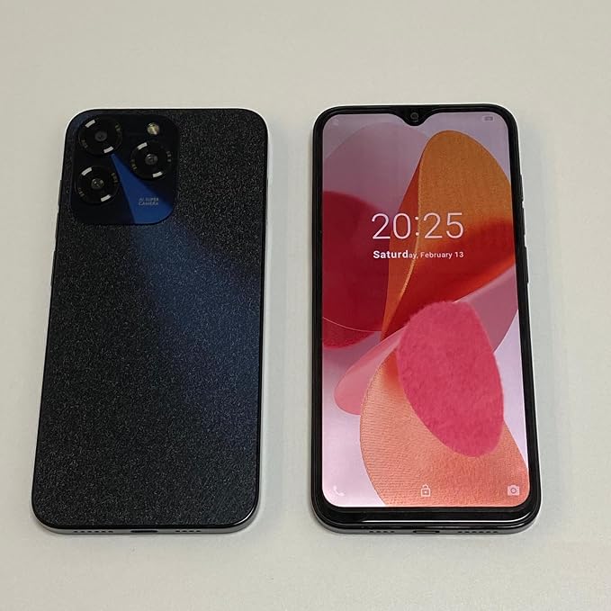 Unlock Phone, 4G Network Android Phone, 6.3-inch Screen, 2GB RAM+16GB ROM/TF 128GB, Dual SIM Cards, Dual Cameras, Suitable for Novice Users (83dark) - Image 5