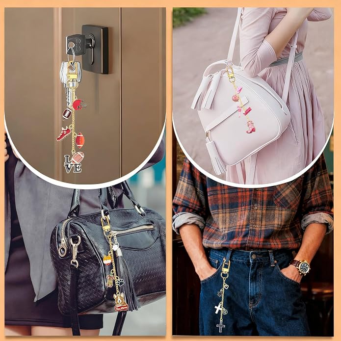 Charm Chains for Kindle,Cute E-reader Phone Charm Bracelets Accessories Compatible for Kindle E-Reader Phone iPad AirPod,Gifts for Reader Booklovers - Image 7
