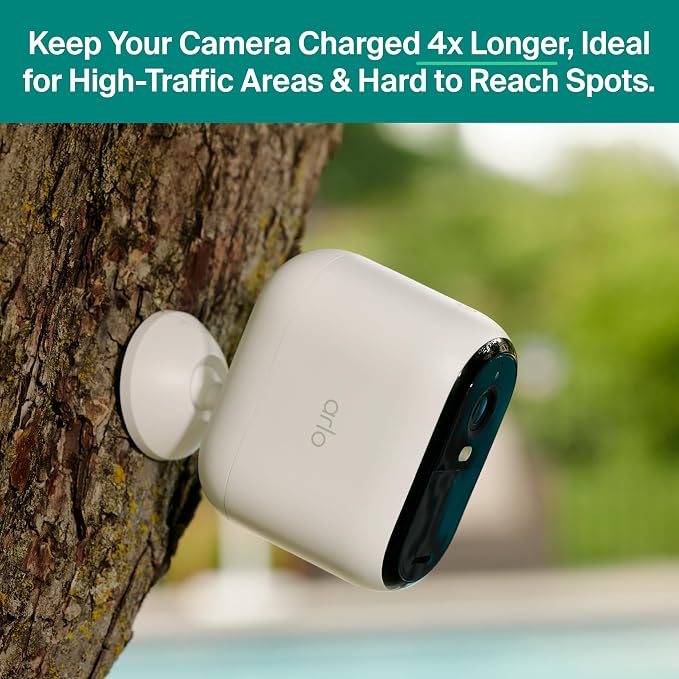 Arlo Essential XL Security Camera 2K (3rd Gen, 2025 Release) - Wireless Outdoor Camera, 4X Longer Battery, Person Recognition, Package Detection, Animated Preview, 1-Mo. Trial of Secure Plan, 1 Cam - Image 6