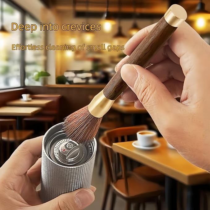 3-Piece Coffee Machine Cleaning Brush, Grinder Cleaning Accessories, Suitable for Coffee Bean Grinding and Coffee Powder Cleaning, Ideal for Baristas in the Home Kitchen - Image 3