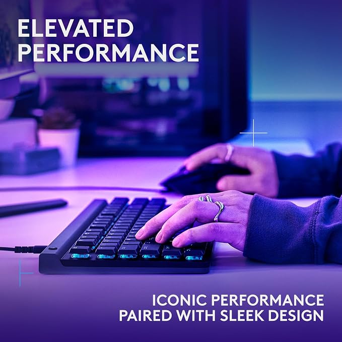 Logitech G502 X Wired Gaming Mouse + G515 TKL Wireless Gaming Keyboard (Tactile) Bundle: Black - Image 2