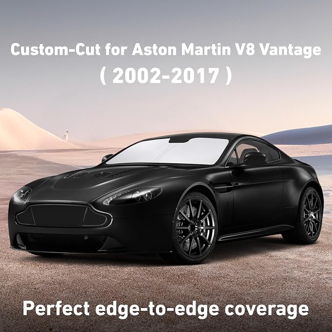 Econour Windshield Sunshade for Aston Martin DBX, DBX707 2021-2022, 2023, 2024 Sun Visor for Front Window Sun Shade Cover, UV Blocker & Protector, Car Accessories - Image 2