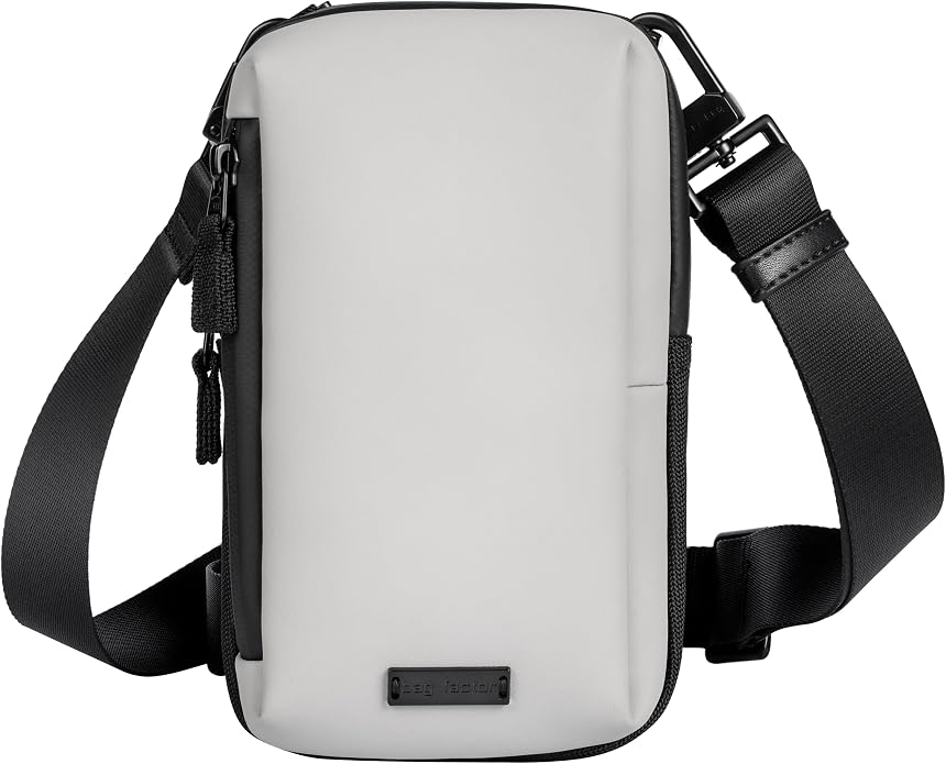 Cell Phone Crossbody Sling Bag EDC – RFID Small Shoulder Bag with Urban Tech Aesthetic by BagFactor