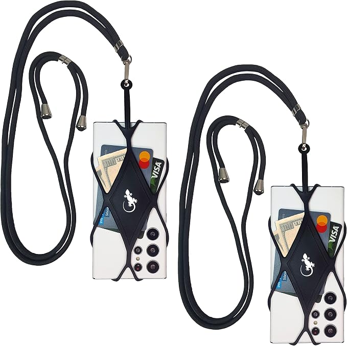 Gecko Travel Tech Cell Phone Lanyard Phone lanyards for Around The Neck Neck Lanyard Phone Crossbody by GeckoTravelTech