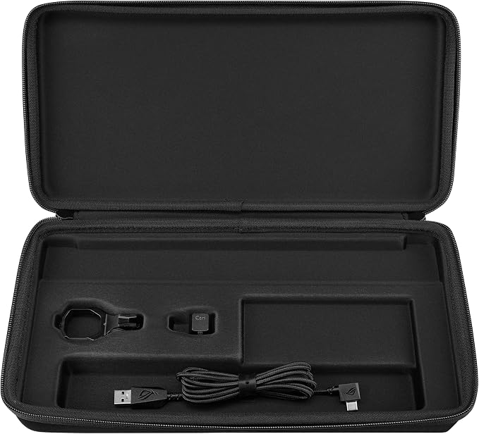 ASUS ROG Falchion Ace 75 HE Wired Analog/Hall Effect Gaming Keyboard – 75% TKL, USB, Hot Swappable HFX V2 Magnetic Switch, Rapid Trigger, 8KHz Polling, ABS Keycap, Carry Case, Web-based Config - Black - Image 9