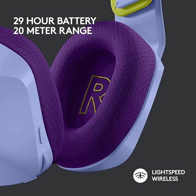 Logitech G305 Lightspeed Wireless Gaming Mouse + G733 Lightspeed Wireless Gaming Headset Bundle - Lilac - Image 6