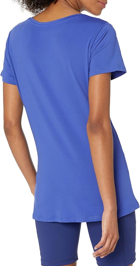 Amazon Essentials Women's Active Quick Dry Tech Stretch Short-Sleeve V-Neck T-Shirt (Available in Plus Size), Pack of 2 - Image 4