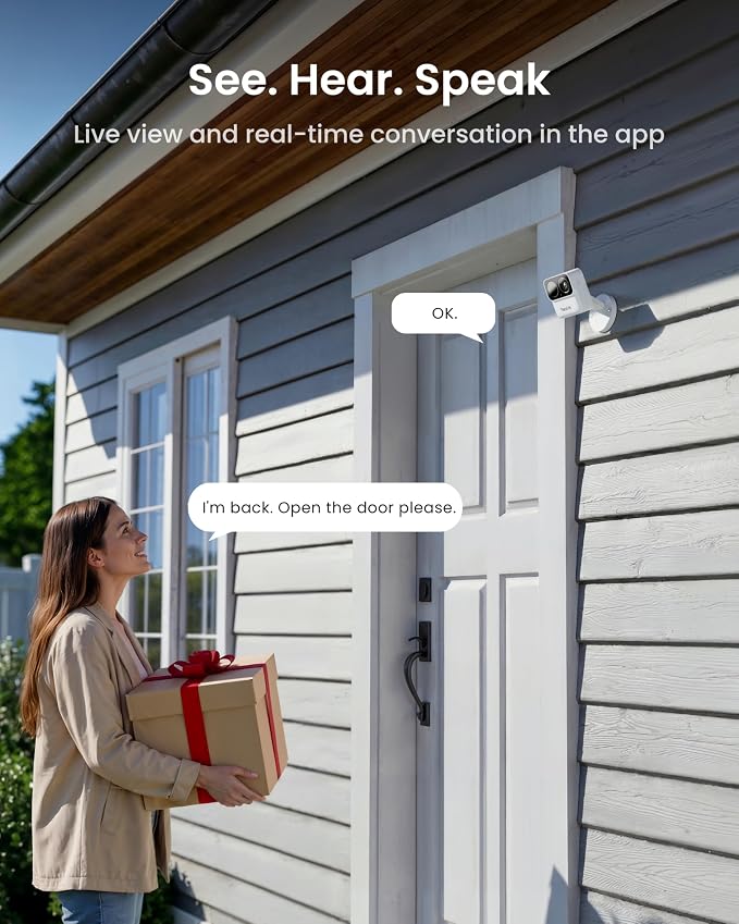 REOLINK Argus MagiCam Security Cameras Wireless Outdoor 1080p, 4 Cam Kit | AI Detection, 2.4/5GHz WiFi, AI Detection, Magnetic Mount, IR Night Vision, No Subscription, IP67, 9-Month Battery Life - Image 10