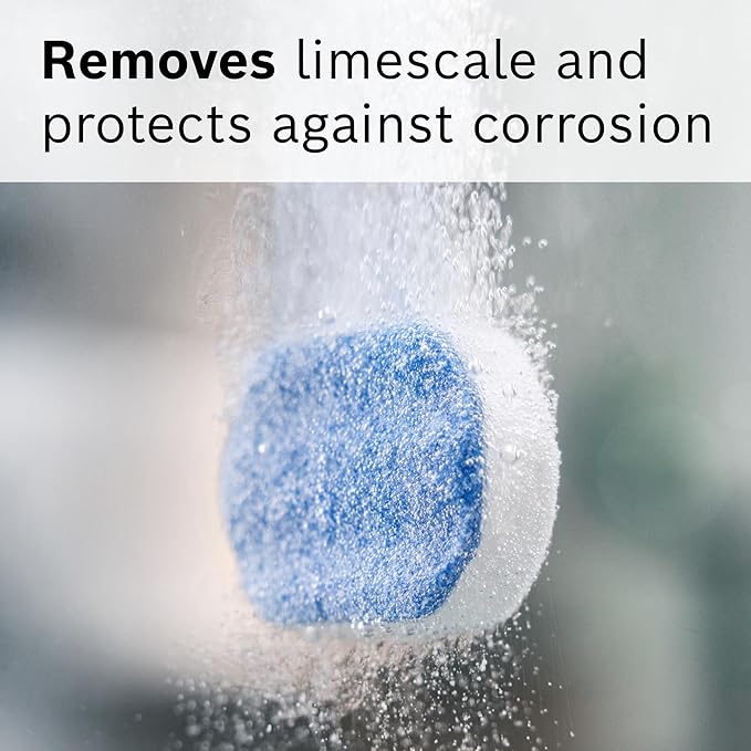 Bosch Descaling Tablets for VeroCafe Coffee and Espresso Machines | Remove Limescale, Corrosion Buildup - Maintenance Accessory for VeroCafe, 3 Tabs - TCZ8002US - Image 2