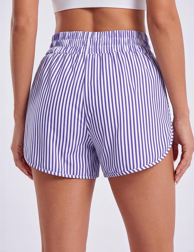 Blooming Jelly Women's Quick-Dry Running Shorts Workout Sport Layer Active Shorts with Pockets 1.75" - Image 3