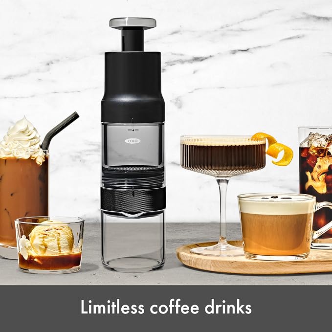 OXO Brew Portable Rapid Coffee Brewer | Reusable Filter, Small, Quick Brew in 5 Minutes or Less, Easy-Clean Carafe, Hot or Cold - Image 7