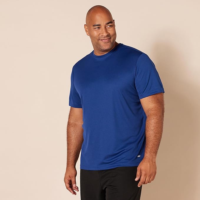 Amazon Essentials Men's Moisture Wicking Breathable Active Performance Tech Gym T-Shirts, Pack of 2 - Image 8