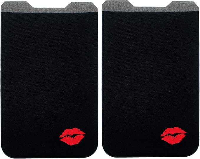 Phone Wallet - Adhesive Card Holder - Cell Phone Pouch - Stick on Lycra Pocket by Gecko - Carry Credit Cards and Cash - Image 9