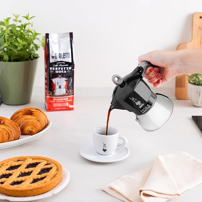 Bialetti - Moka Induction, Moka Pot, Suitable for all Types of Hobs, 4 Cups Espresso (5.7 Oz), Black - Image 6