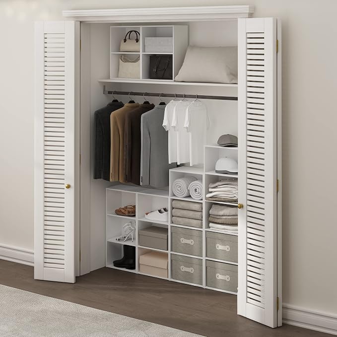 Furinno Luder Bookcase / Book / Storage, 2-Tier, White - Image 2