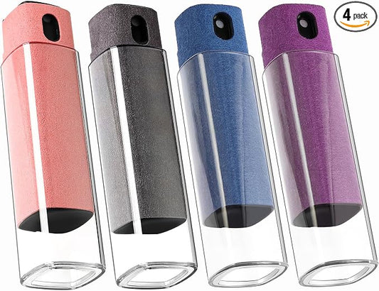 CUIUD Screen Cleaner Kit 4 Pcs, Two in One Screen Cleaner Spray and Wipe, Touchscreen Mist Cleaner Spray Bottle for Phone/Laptop/Tablet/TV/Monitor/Car Screens by Unknown