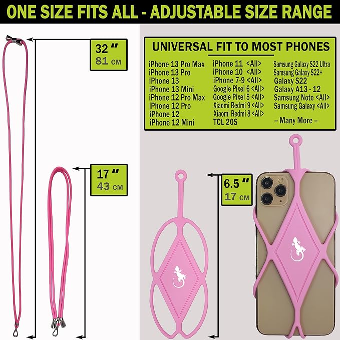 Gecko Travel Tech Cell Phone Lanyard Phone lanyards for Around The Neck Neck Lanyard Phone Crossbody - Image 5