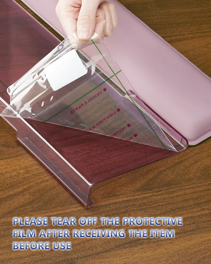 Laborio Computer Keyboard Wrist Rest, Keyboard Riser Stand for Desktop | Rose Pink, Ergonomic Acrylic Keyboard Holder, Non-slip Wrist Pad, Pain Relief for Typing, Multiple Colors - Image 2