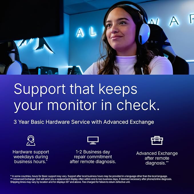 Alienware 34 Curved Gaming Monitor – AW3425DWM - 34-inch WQHD 180Hz 1ms Display, 1500R, AMD FreeSync Premium, VESA AdaptiveSync. - Image 11