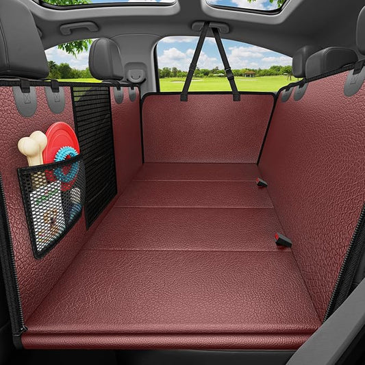 URPOWER Dog Car Seat Cover for Pets 100% Waterproof Seat Cover Hammock 600D Heavy Duty Scratch Proof Nonslip Durable Soft Back Seat Covers for Cars Trucks and SUVs by URPOWER