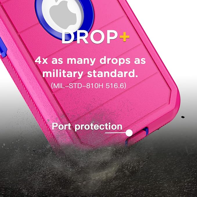 AICase for iPhone 17e/iPhone 16e Case 2026,Heavy Duty Drop Protection Full Body Rugged Shockproof/Drop Proof/Dust Proof Military Protective Tough Durable Cell Phone Cover for iPhone 17e/16e 6.1_6 - Image 4