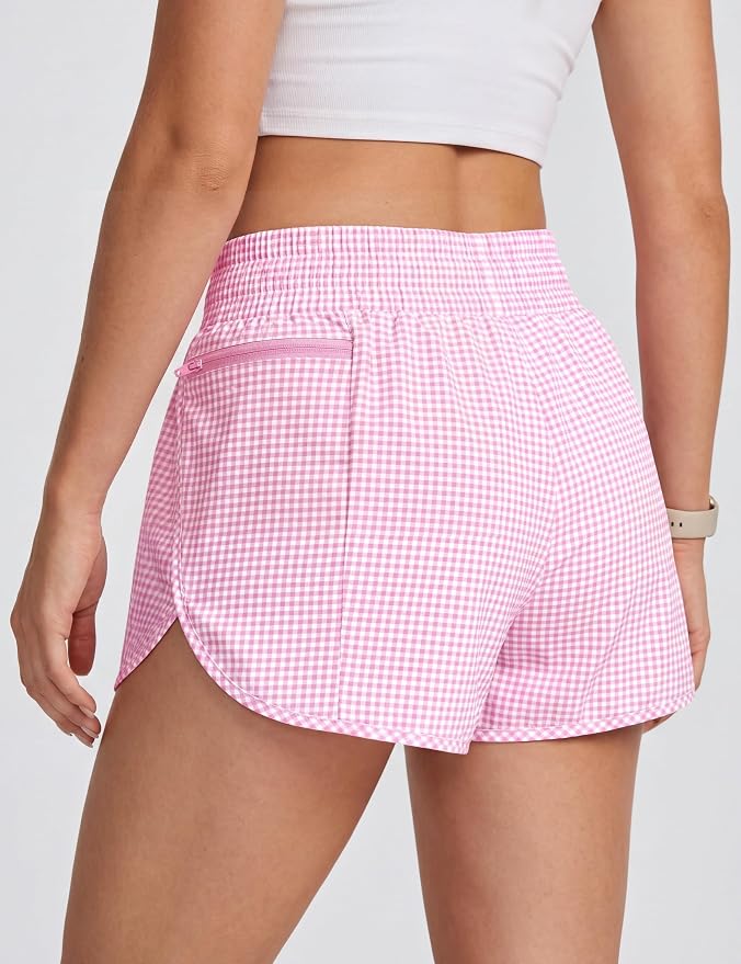 Blooming Jelly Women's Quick-Dry Running Shorts Workout Sport Layer Active Shorts with Pockets 1.75" - Image 3