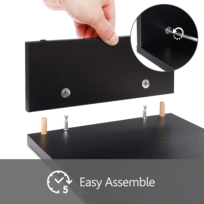 FITUEYES Monitor Stand - 2 Tier Computer Monitor Riser Shelf, Wood Desktop Stand for Laptop Computer Screen, Desk Organization, Office Supplies - Image 6