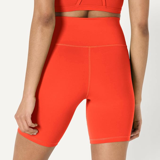 Amazon Essentials Women's Active FormFlex Buttery Soft High Waist Biker Shorts - Image 2