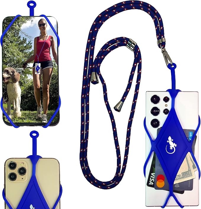 Gecko Travel Tech Cell Phone Lanyard Phone lanyards for Around The Neck Neck Lanyard Phone Crossbody by GeckoTravelTech