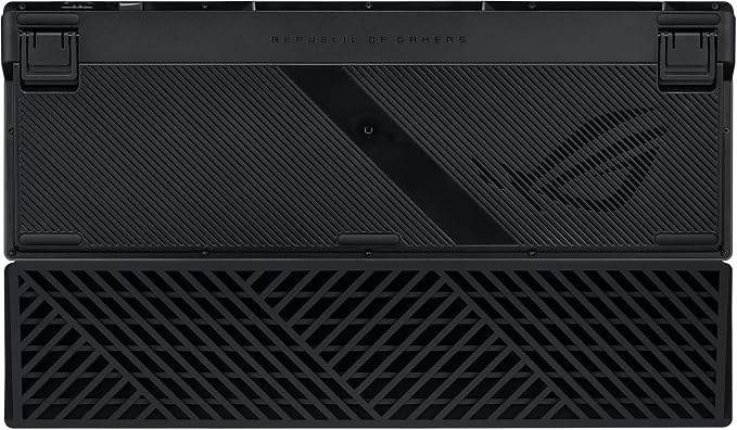 ASUS ROG Azoth 96 HE Wireless Hall Effect Gaming Keyboard – 96% Full-Size, Tri-Mode, Hot Swappable Magnetic Switch, Rapid Trigger, Speed Tap, 8K Hz Polling, Color OLED Screen, ABS Keycaps – Black - Image 14
