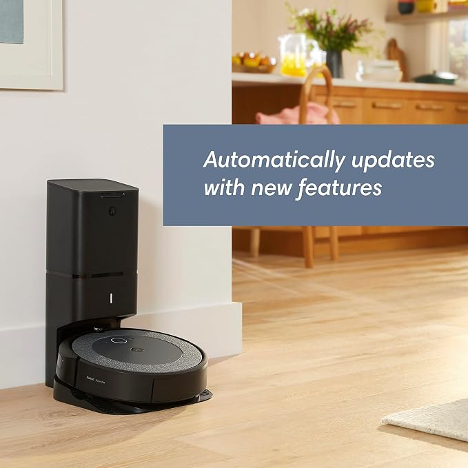 iRobot Roomba i3+ EVO (3550) Self-Emptying Robot Vacuum – Now Clean by Room with Smart Mapping, Empties Itself for Up to 60 Days, Works with Alexa, Ideal for Pet Hair, Carpets​, Roomba i3+ - Image 14