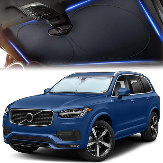 Autovir SUV Sunshade Windshield Foldable, 280T Visor Shade, SUV Accessories by Autovir