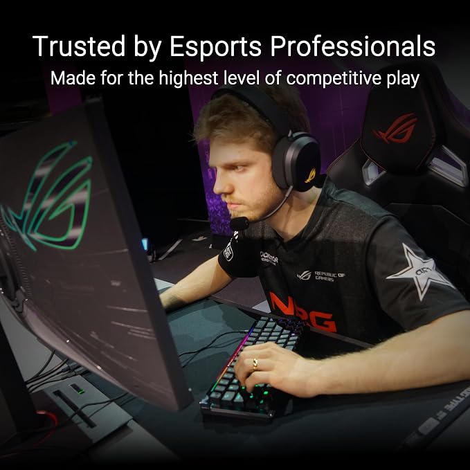 ASUS ROG Falchion Ace HFX Hall Effect Gaming Keyboard – 65% TKL, Dual USB-C, Magnetic Switches, Rapid Trigger, Speed Tap, 8000 Hz Polling, Touch Panel, Portable, Protective Cover, PBT Keycaps - Black - Image 8