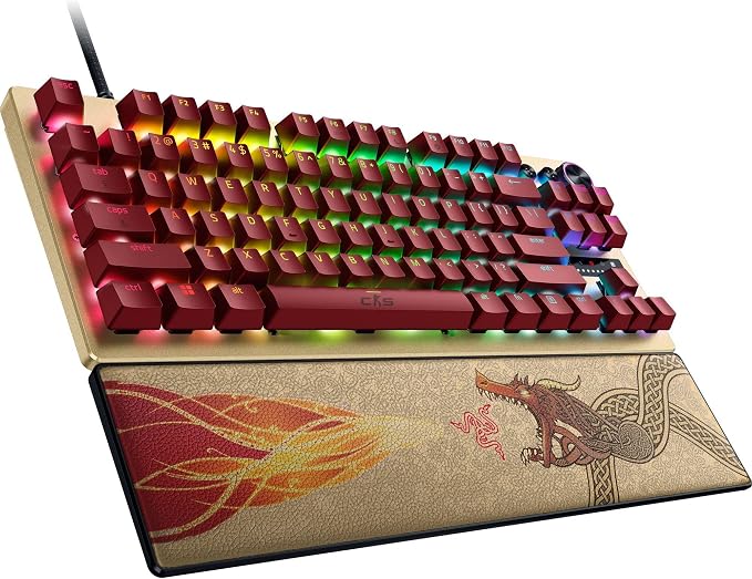 Razer Huntsman V3 Pro TKL Esports Gaming Keyboard, Counter Strike 2 Edition | Analog Optical Switches Gen 2, Razer Snap Tap, Rapid Trigger, Adjustable Actuation, Media Keys & Dial, PBT Keycaps - Image 11