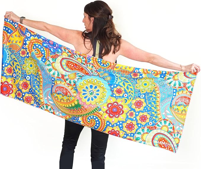 SHAKEitCOOL Large Cooling Shawl - Instant Heat Relief for Outdoor Events - Image 2