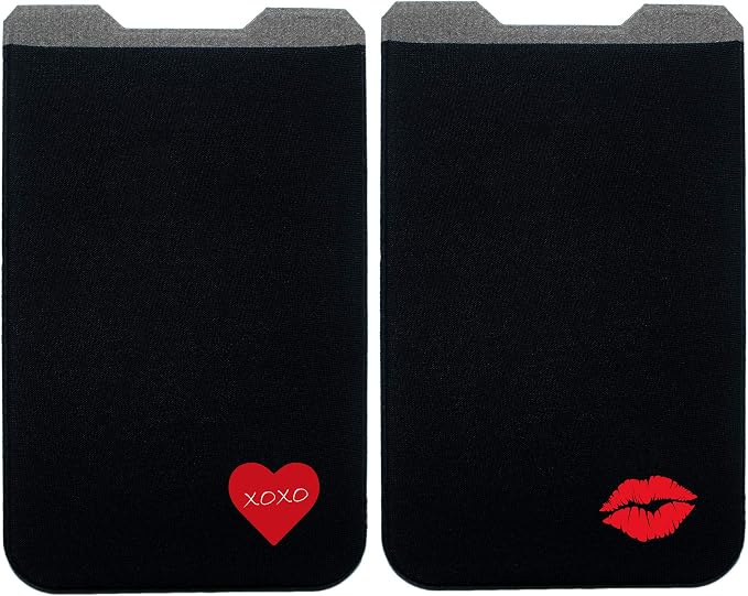 Phone Wallet - Adhesive Card Holder - Cell Phone Pouch - Stick on Lycra Pocket by Gecko - Carry Credit Cards and Cash - Image 9