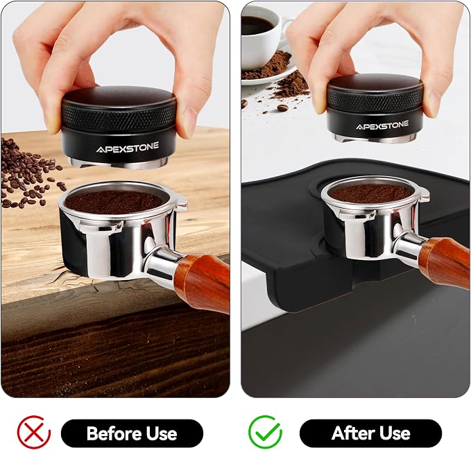Silicone Coffee Tamper Mat 8 Inch X 6 Inch, Espresso Silicone Mat, Espresso Tamper Mat, Coffee Tamp Mat - Image 4