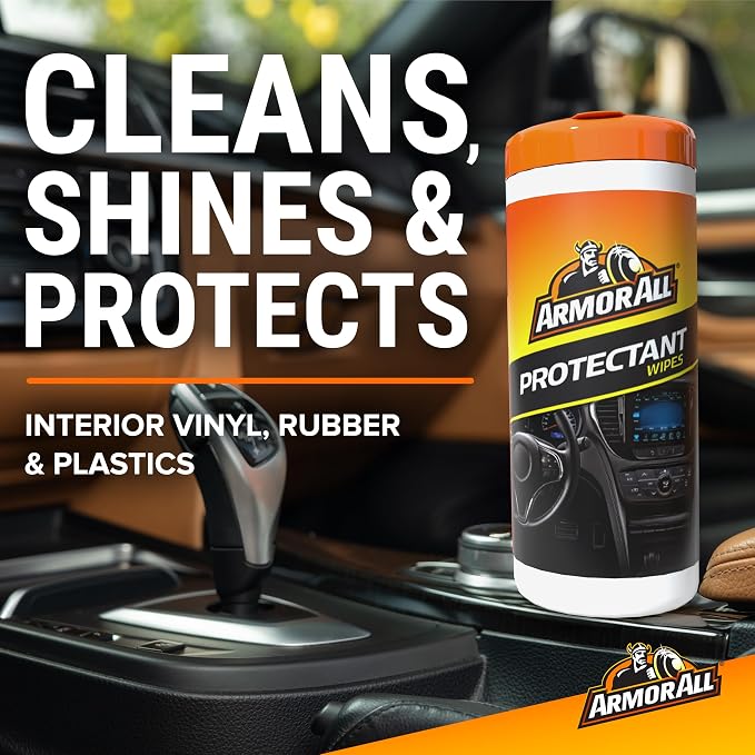 Armor All Car Interior Value Pack, 90 Count, Includes Auto Glass Cleaner, Cleaning Wipes and Protectant Wipes - Image 4