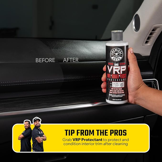Chemical Guys, Total Interior Cleaner & Protectant, Leather & Vinyl, 32 oz | Cleans dashboards, seats, door panels, trim and glass in one step, leaving a fresh, streak-free, factory-style look - Image 8