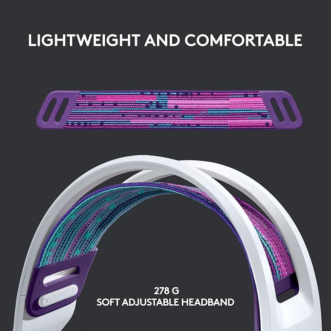 Logitech G502 X Lightspeed Wireless Gaming Mouse + G733 Lightspeed Wireless Gaming Headset - White - Image 5