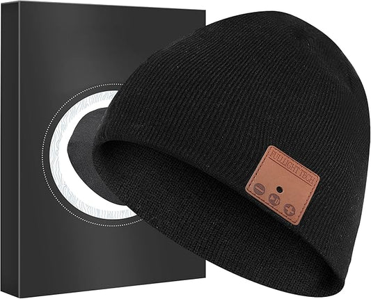 Bluetooth Beanie Headphones Hat Unique Christmas Tech Gifts by FULLLIGHTTECH