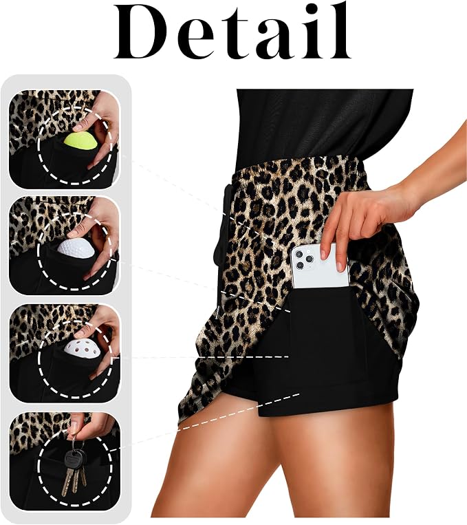 NIASHOT Two Piece Skirt Sets for Women Summer Vacation Travel Outfits Tennis Golf Skorts Versatile Lounge Sets - Image 4