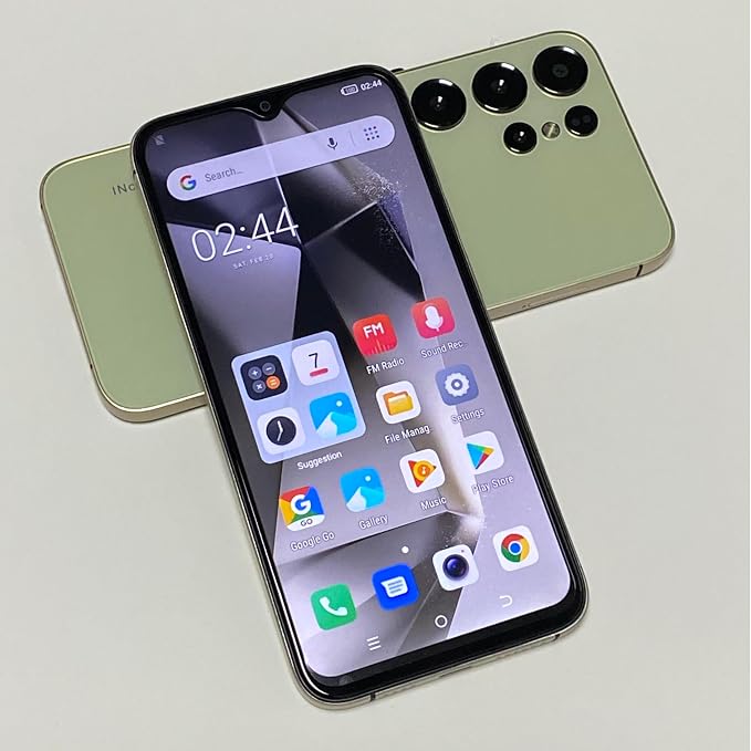 Unlock Phone, 4G Network Android Phone, 6.3-inch Screen, 2GB RAM+16GB ROM/TF 128GB, Dual SIM Cards, Dual Cameras, Suitable for Novice Users (89yellow) - Image 3