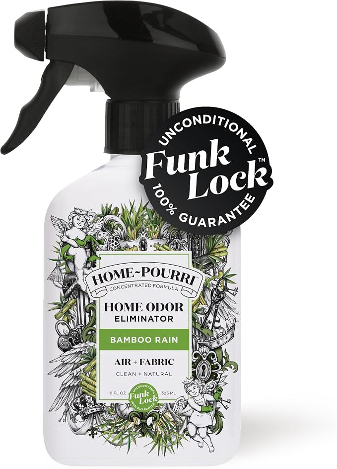 Home-Pourri Air + Fabric Multi-Purpose Odor Freshener Spray, Bamboo Rain, 11 Fl Oz - Jasmine, Bamboo and Fresh Grass - Image 2