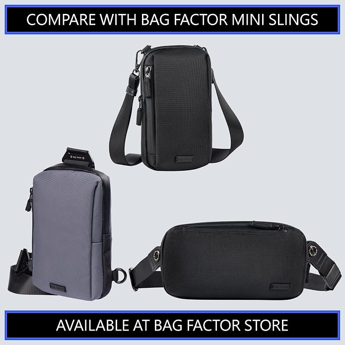 Cell Phone Crossbody Sling Bag EDC – RFID Small Shoulder Bag with Urban Tech Aesthetic - Image 8
