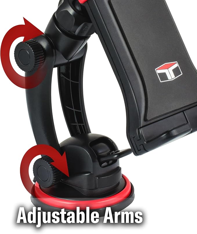 Tuff Tech Super Stick Windshield and Dash Mount Phone Holder, Universal Car Phone Holder - Image 8